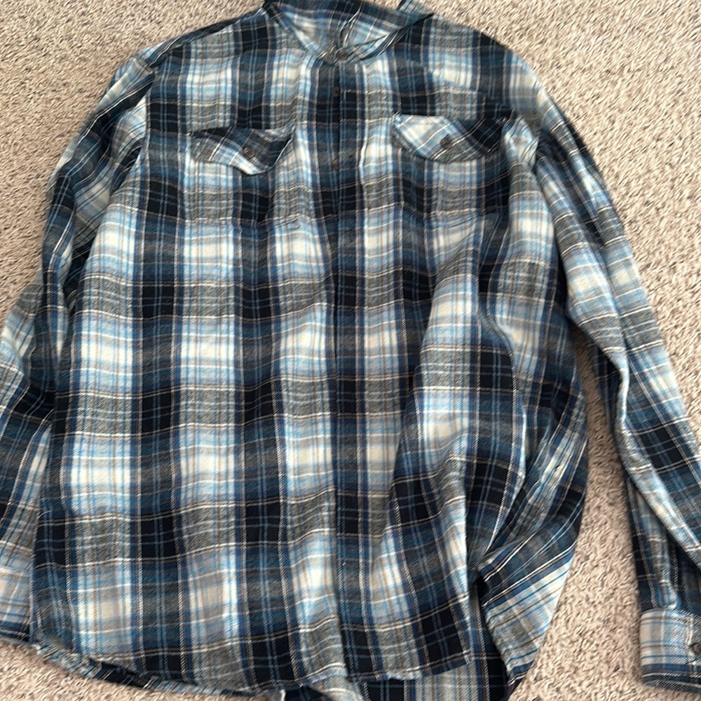 extra large flannel